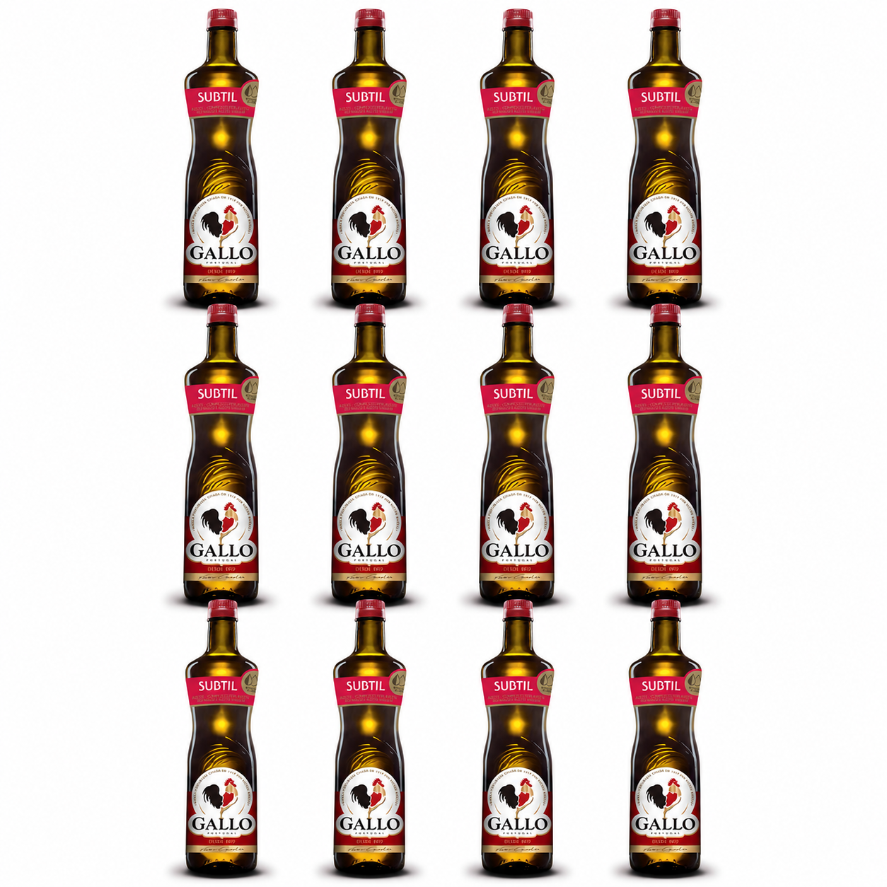 Pack 12 Unidades — Azeite Gallo Subtil 75 cl