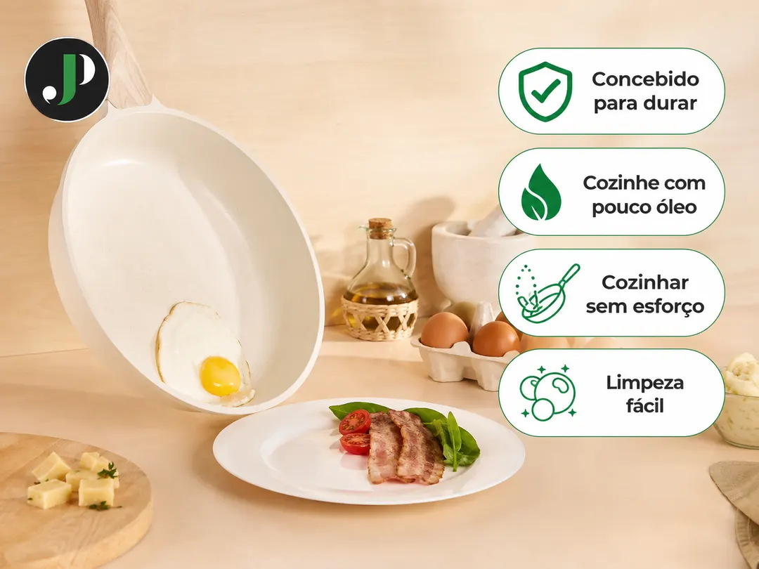 Conjunto de Panelas e Frigideiras Antiaderente 21 Peças — imagem 9